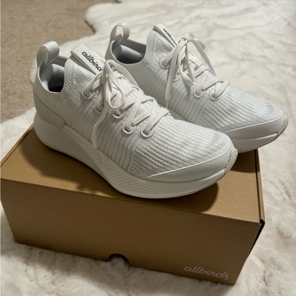 New! Allbirds Women’s Tree Gliders, Blizzard (Off-White)